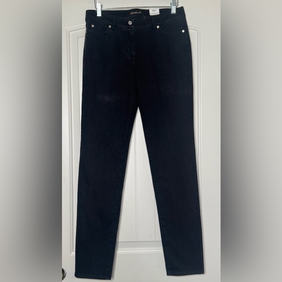 J. McLaughlin Lexi Jeans in Black Size 6 Stretch Denim Pants - Picture 1 of 4